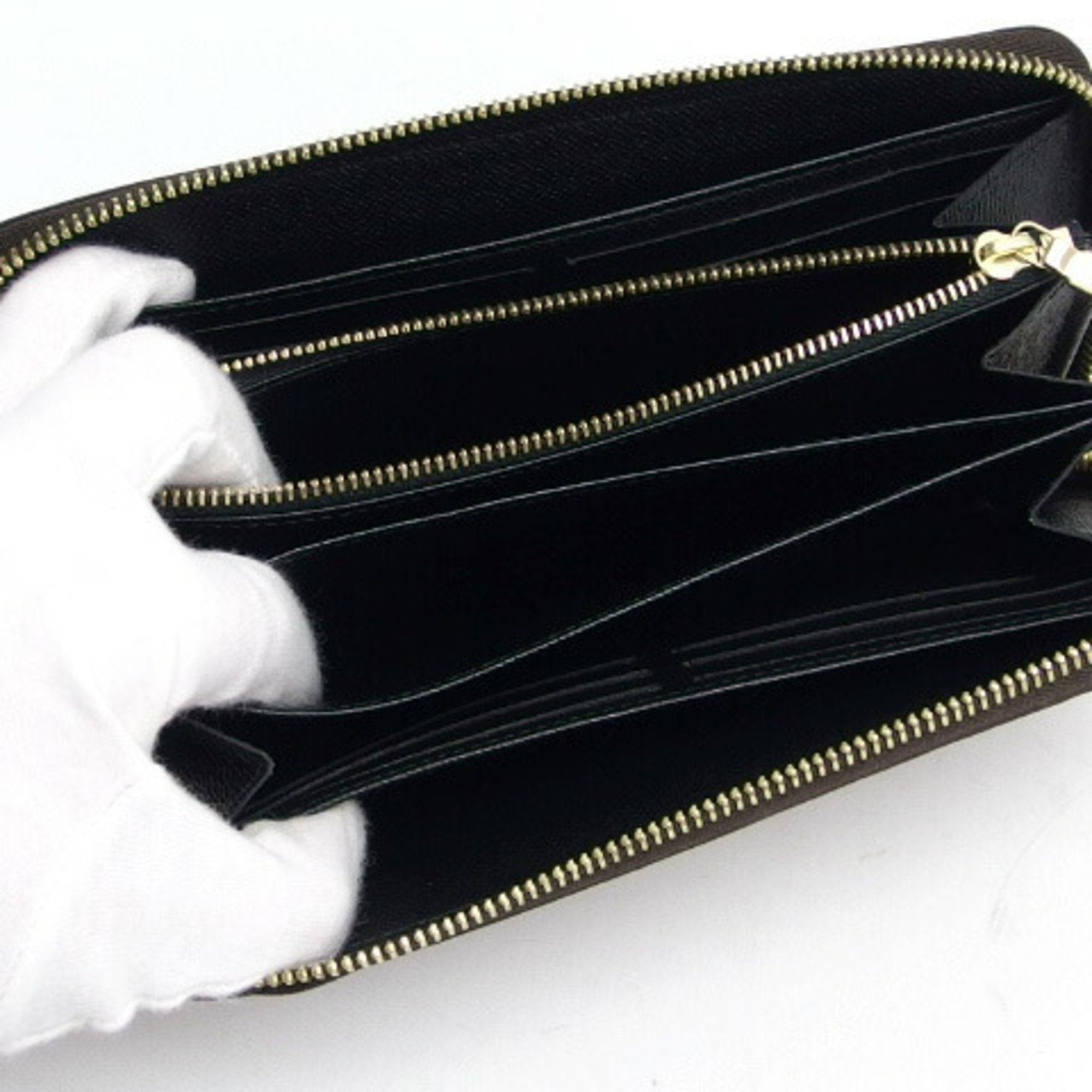 Louis Vuitton Brown Monogram Reverse Long Wallet (Bi-Fold) (Pre-Owned)