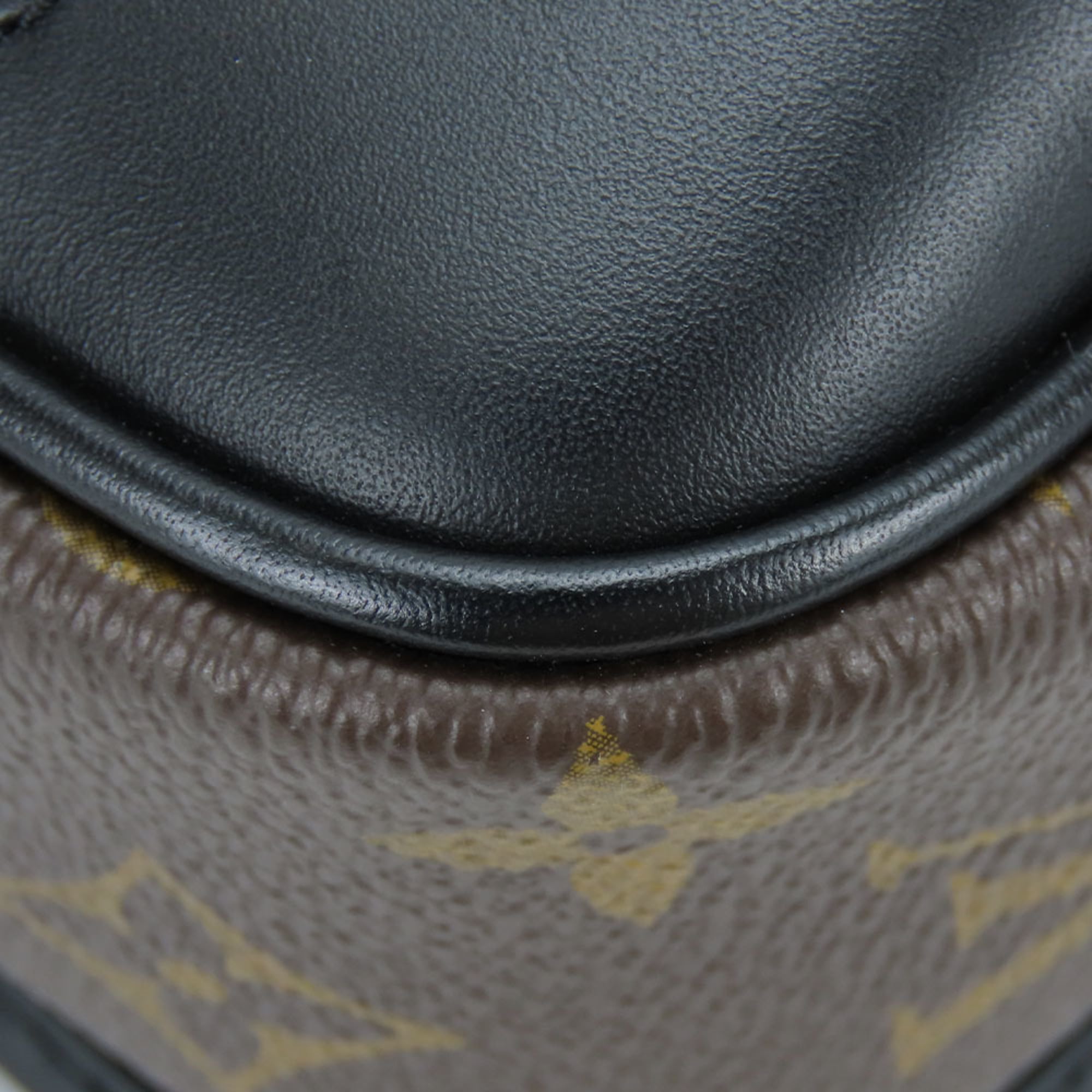 Louis Vuitton Monogram Macassar Black Brown Shoulder Bag (Pre-Owned)