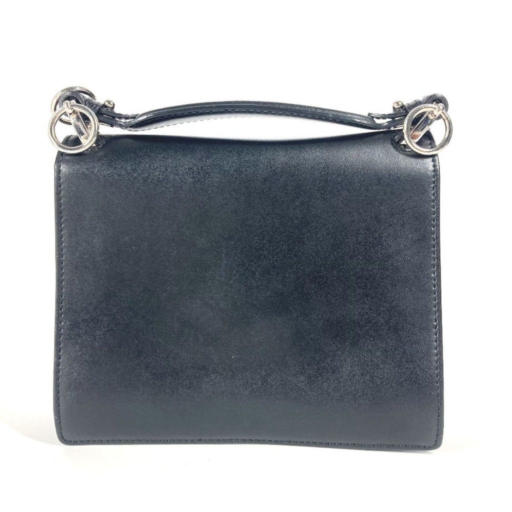 Fendi Black Leather Handbag (Pre-Owned)