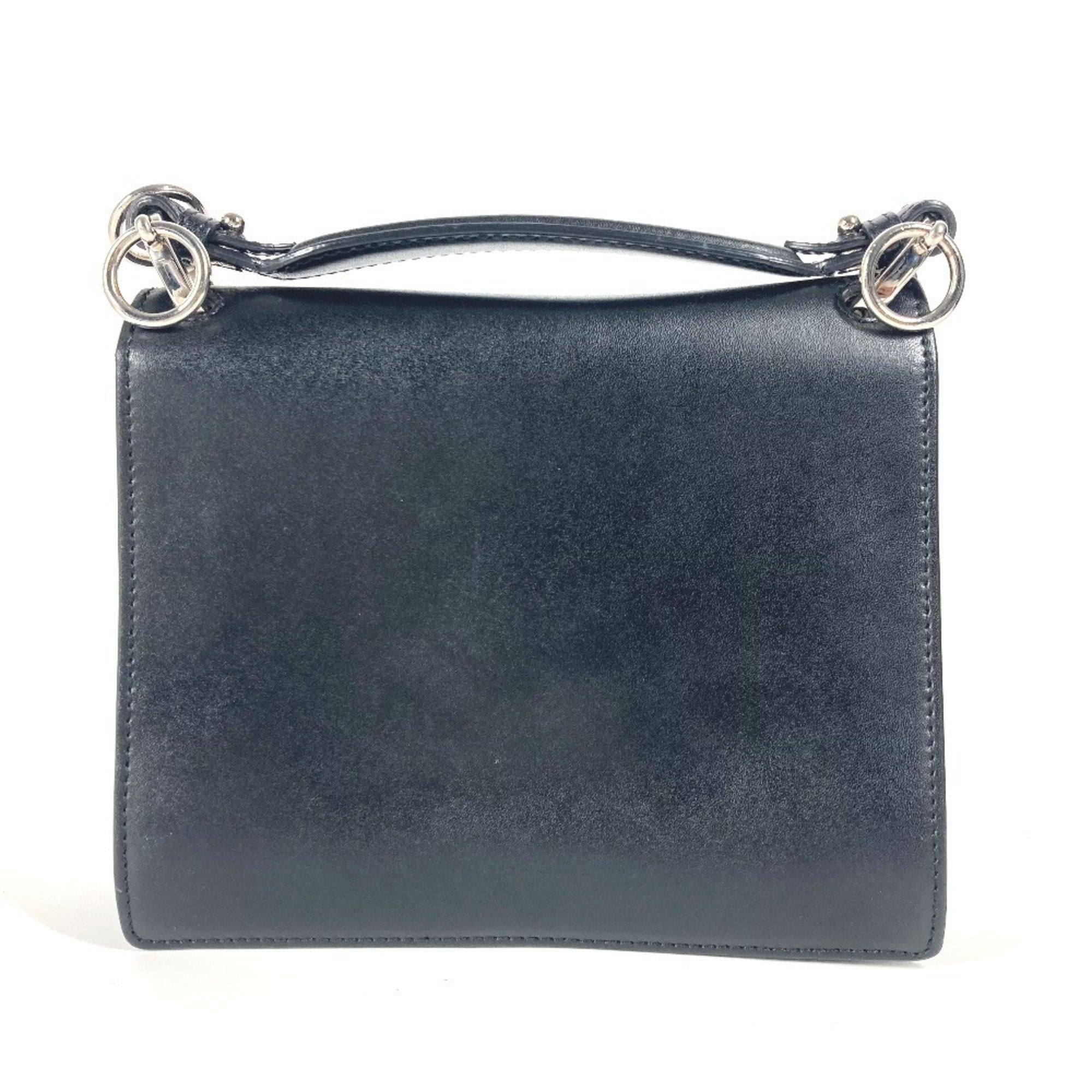 Fendi Black Leather Handbag (Pre-Owned)