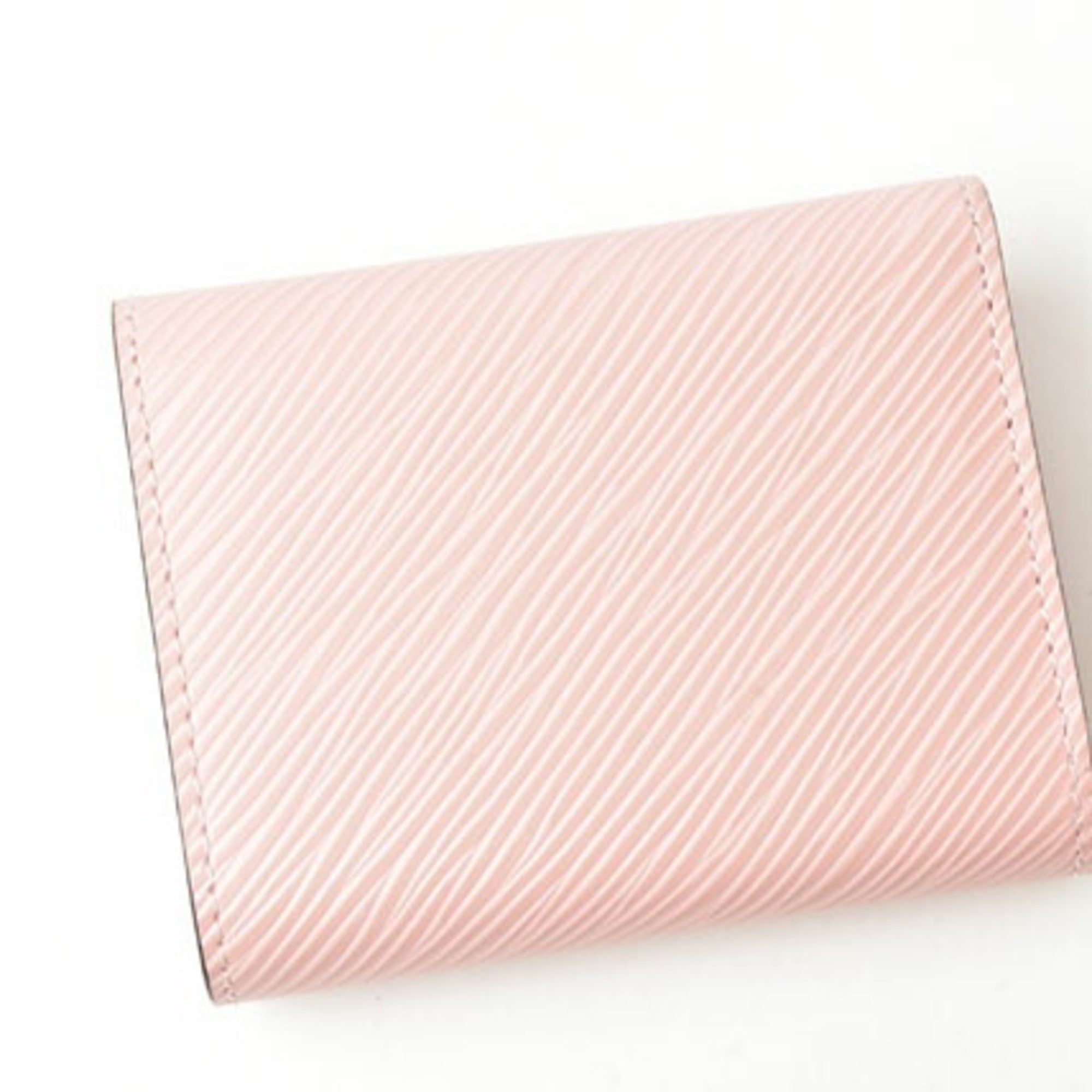 Louis Vuitton Epi Rose Ballerine Epi Leather Wallet (Tri-Fold) (Pre-Owned)