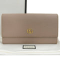 Gucci Beige Leather Coin Purse/Coin Case (Pre-Owned)