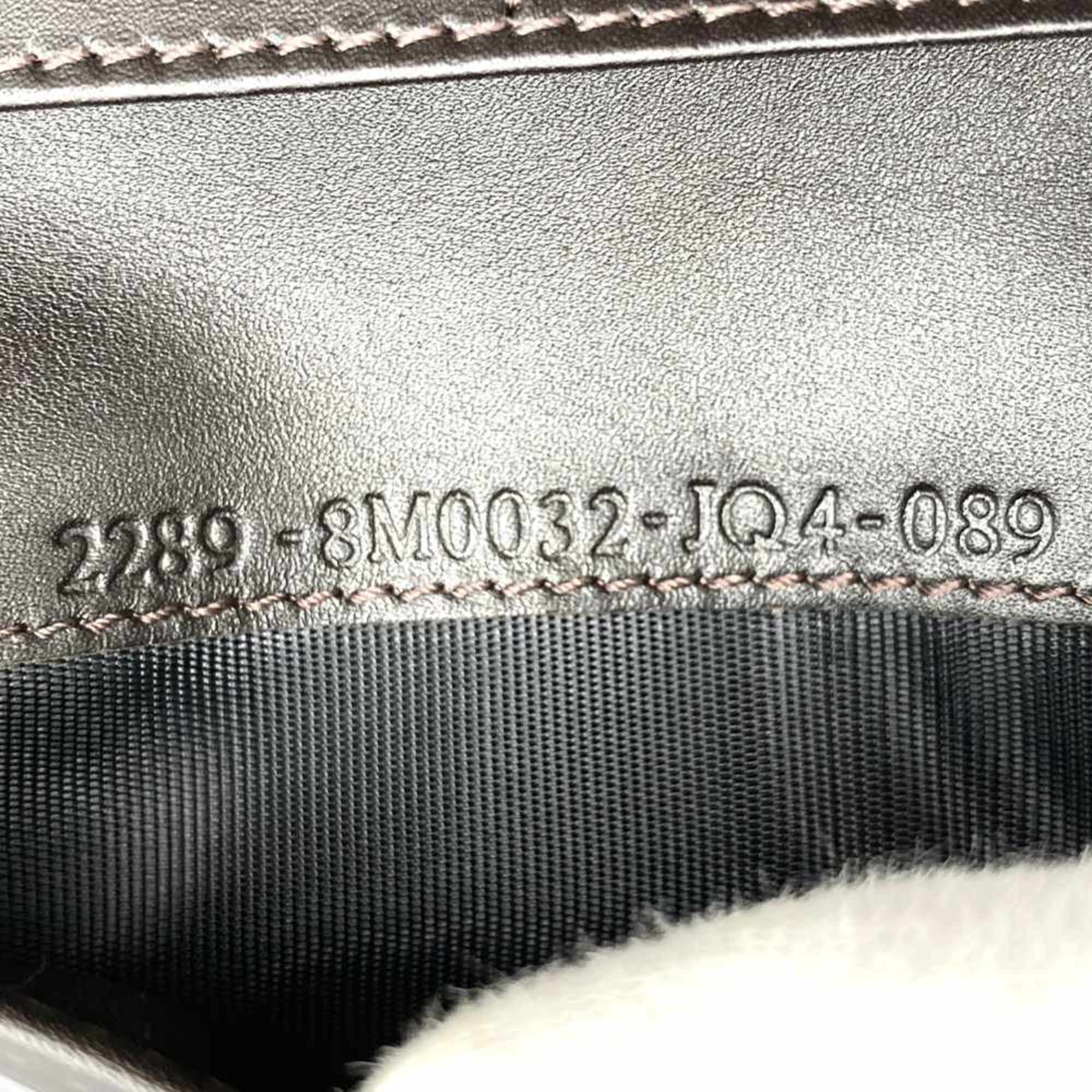 Fendi Zucchino Brown Canvas Long Wallet (Bi-Fold) (Pre-Owned)