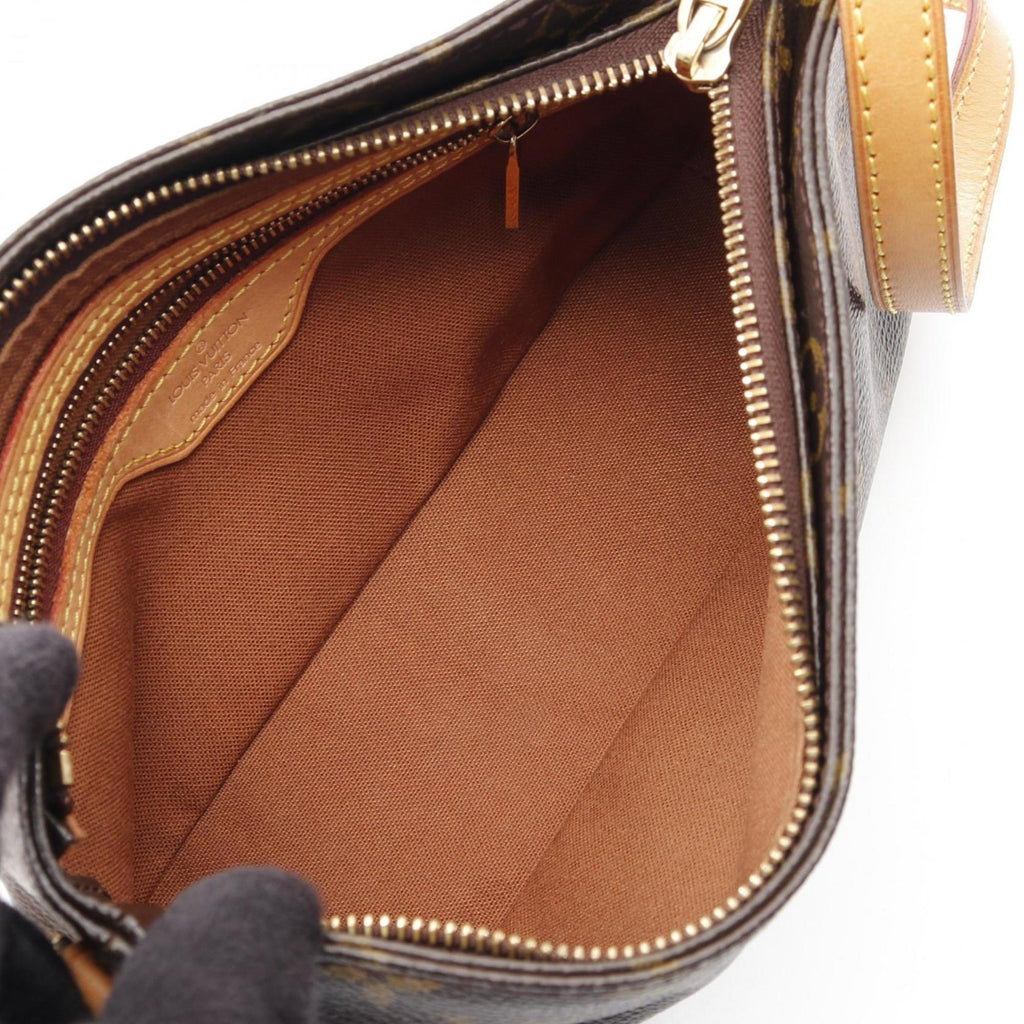 Louis Vuitton Brown Coated Canvas Pvc Leather Shoulder Bag (Pre-Owned)