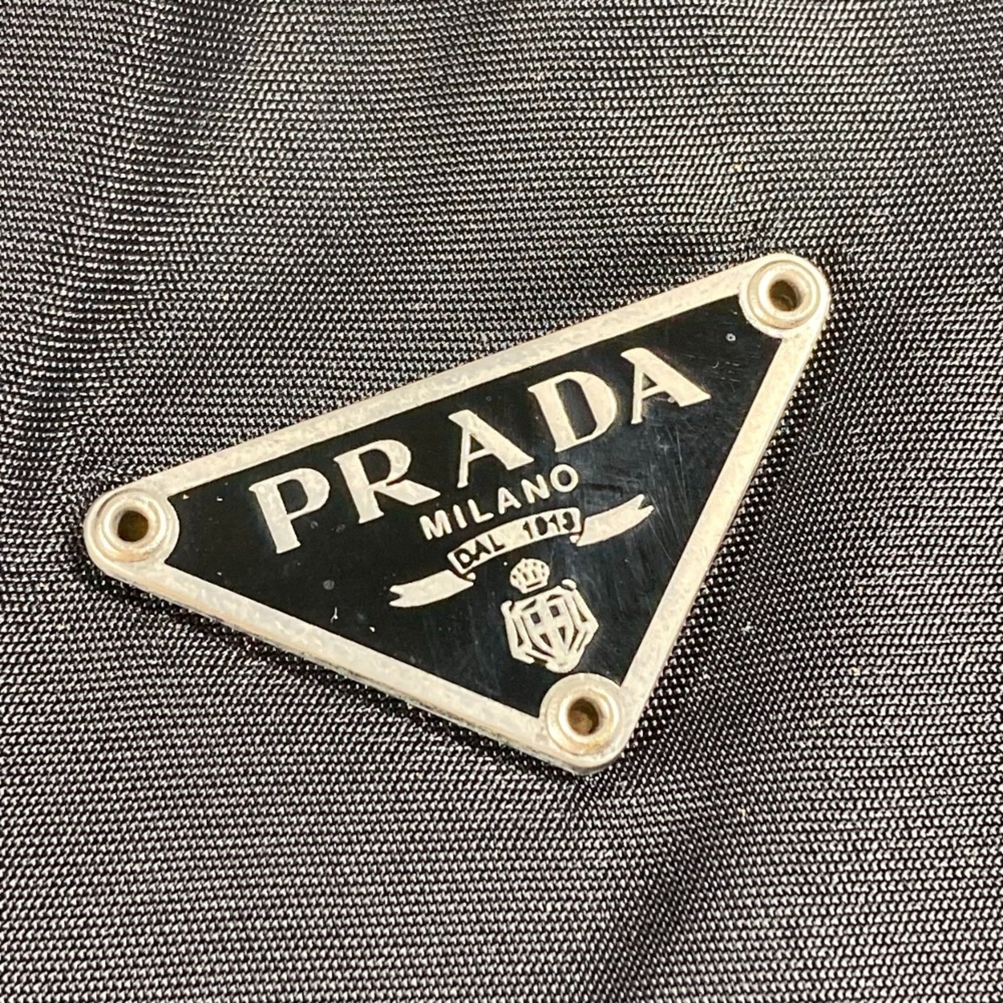 Prada Black Nylon Handbag (Pre-Owned)