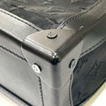 Louis Vuitton Black Mesh Leather Shoulder Bag (Pre-Owned)