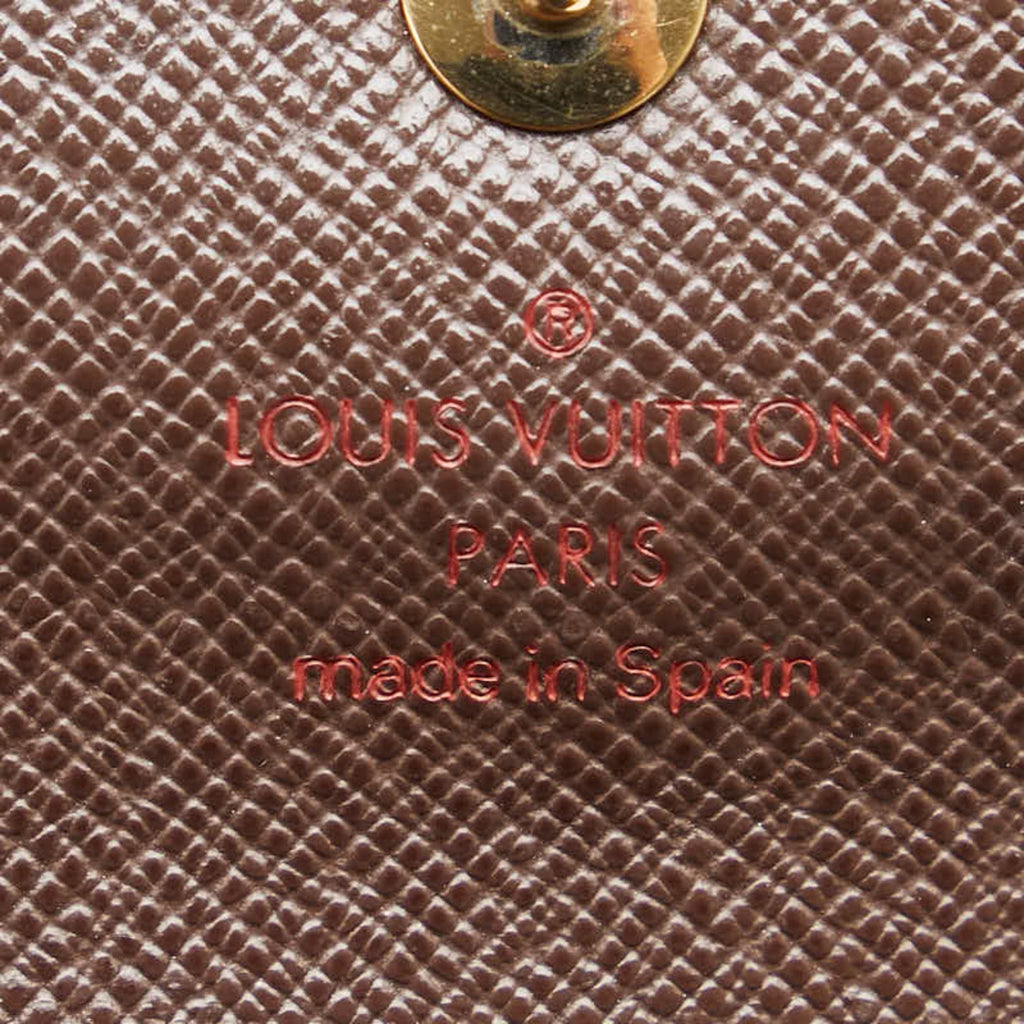 Louis Vuitton Damier Brown Pvc Wallet (Tri-Fold) (Pre-Owned)