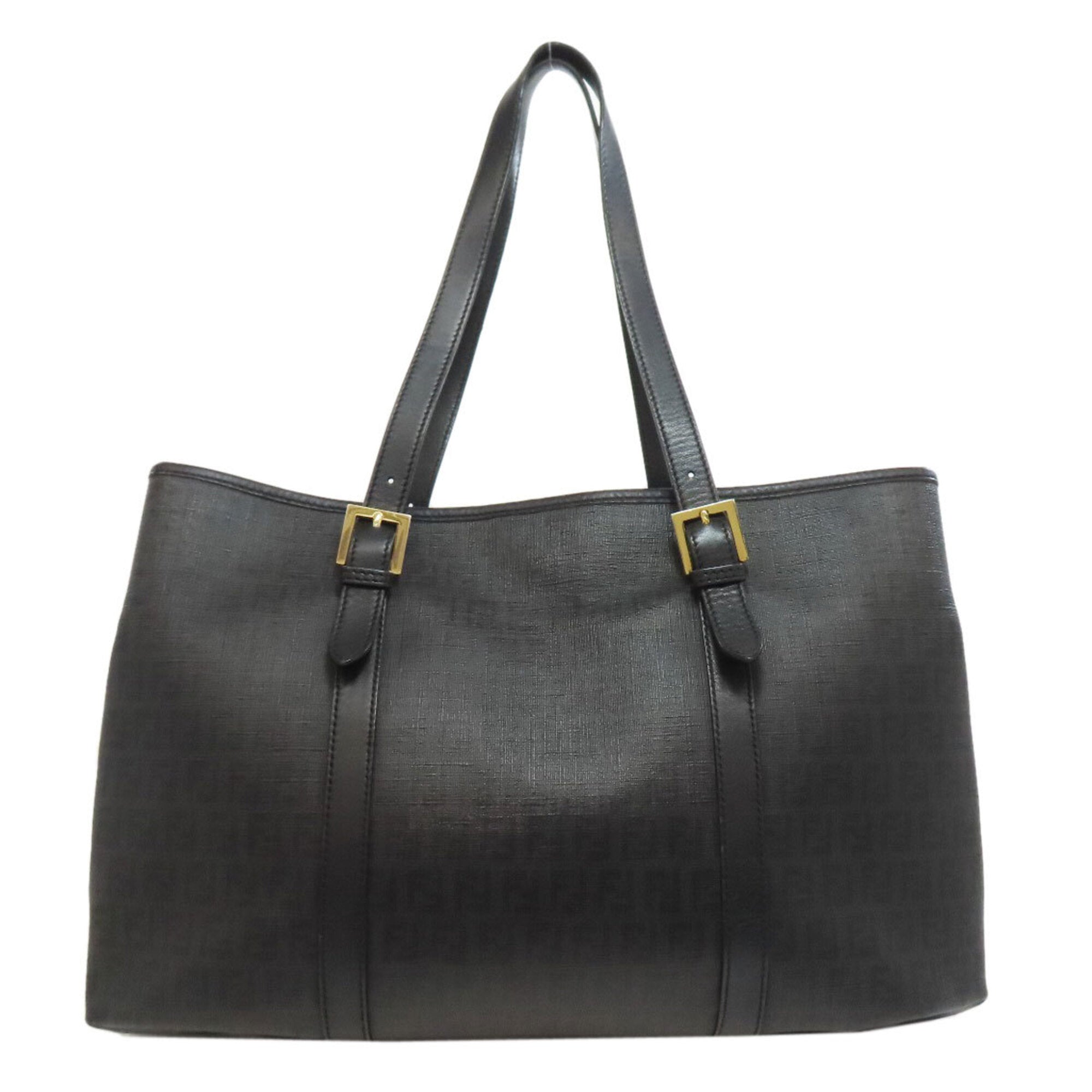Fendi Zucchino Black Zucchino Tote Bag (Pre-Owned)