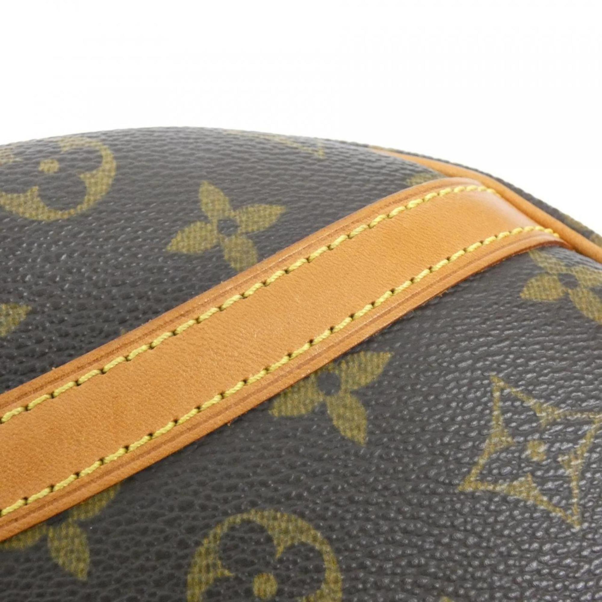 Louis Vuitton Marron Coated Canvas Shoulder Bag (Pre-Owned)