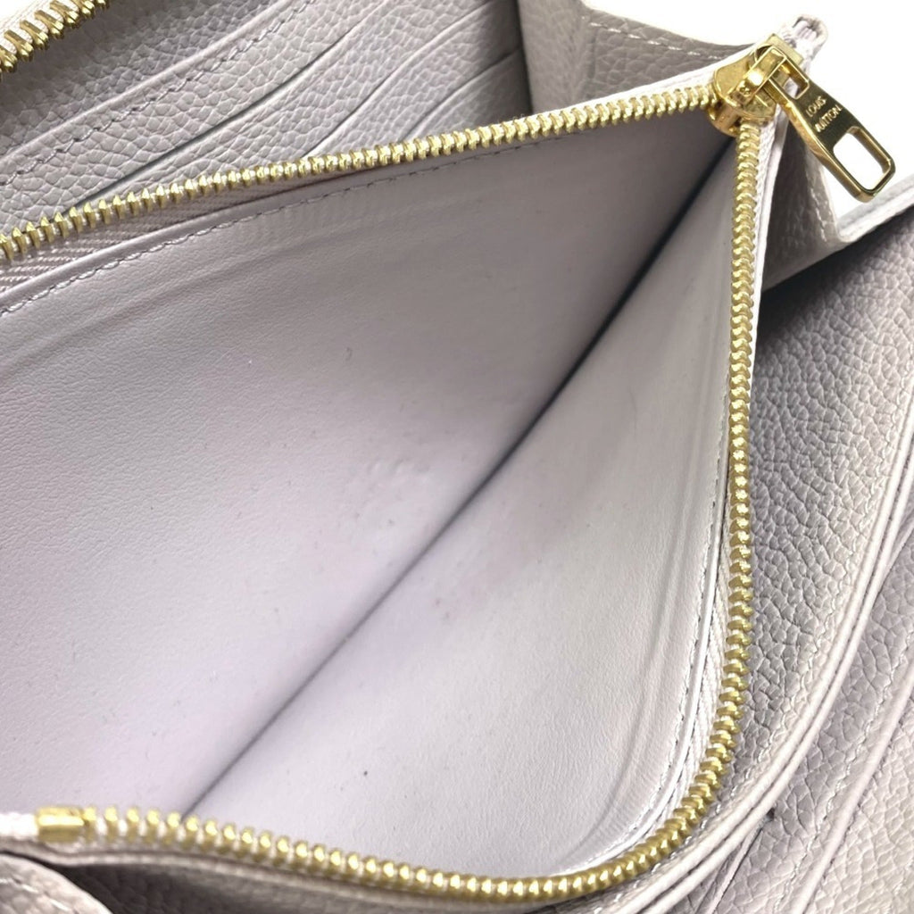 Louis Vuitton Monogram Empreinte Gray Monogram Empreinte Long Wallet (Bi-Fold) (Pre-Owned)