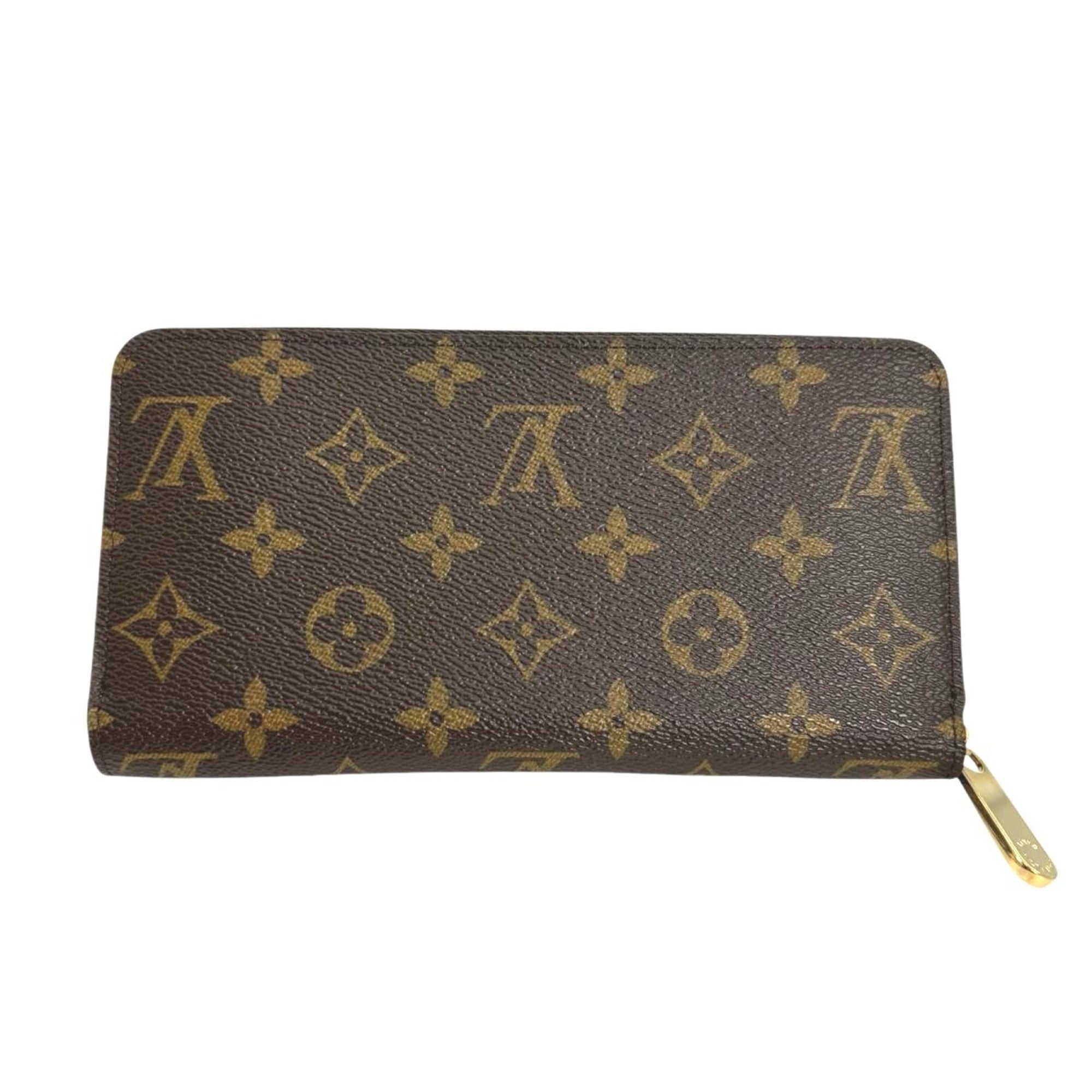Louis Vuitton Monogram Brown Monogram Long Wallet (Bi-Fold) (Pre-Owned)