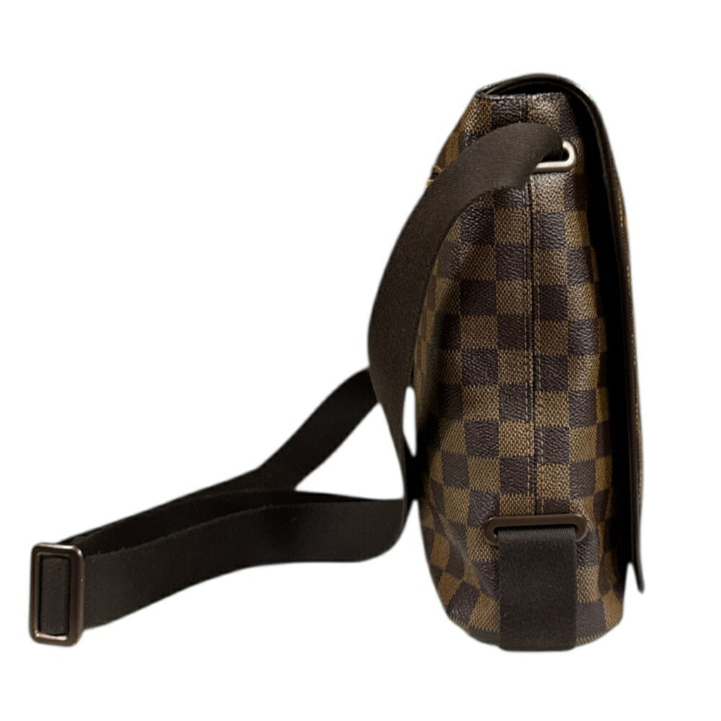 Louis Vuitton Damier Brown Damier Canvas Damier Canvas Shoulder Bag (Pre-Owned)