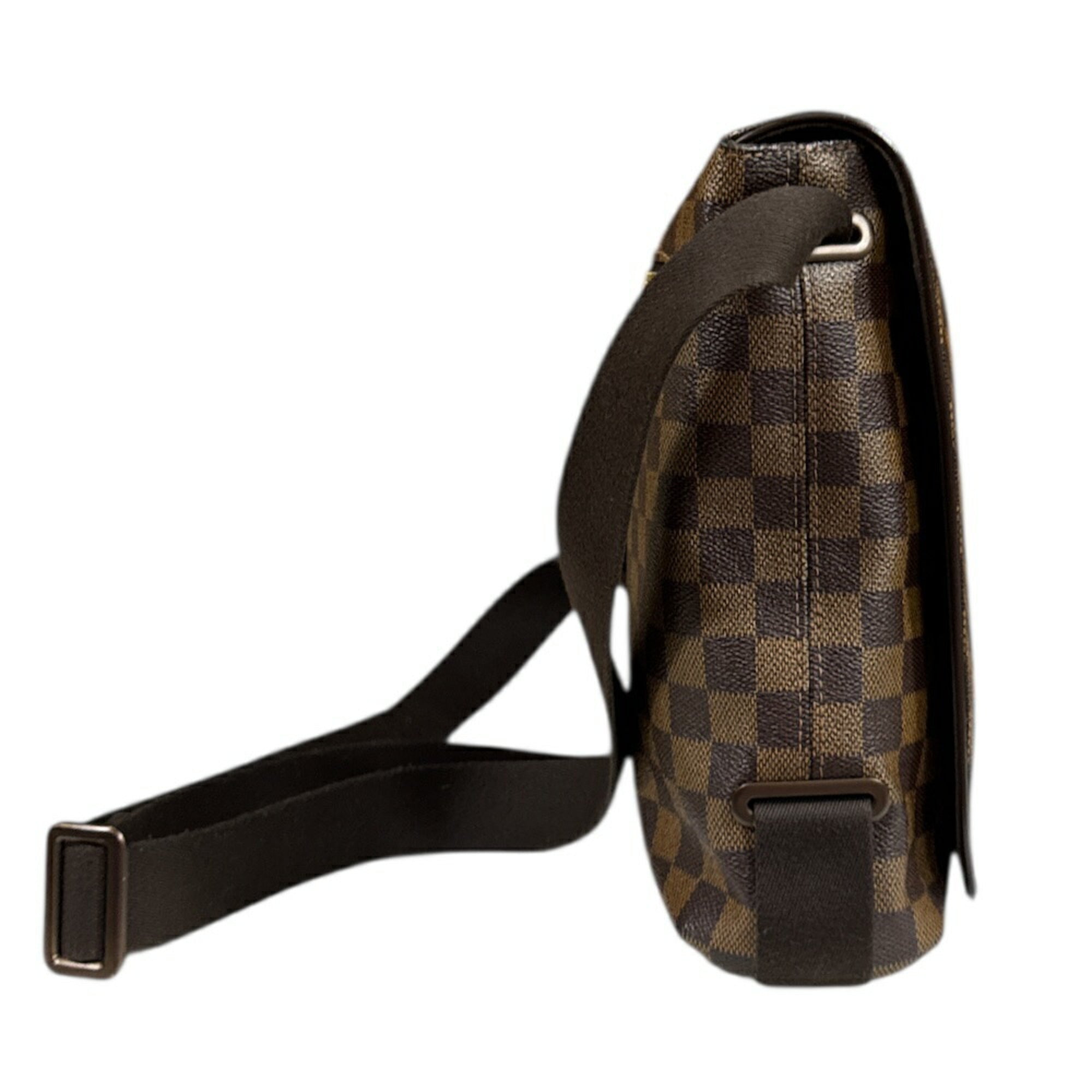 Louis Vuitton Damier Brown Damier Canvas Damier Canvas Shoulder Bag (Pre-Owned)