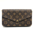 Louis Vuitton Brown Monogram Pochette Pouch Shoulder Bag (Pre-Owned)