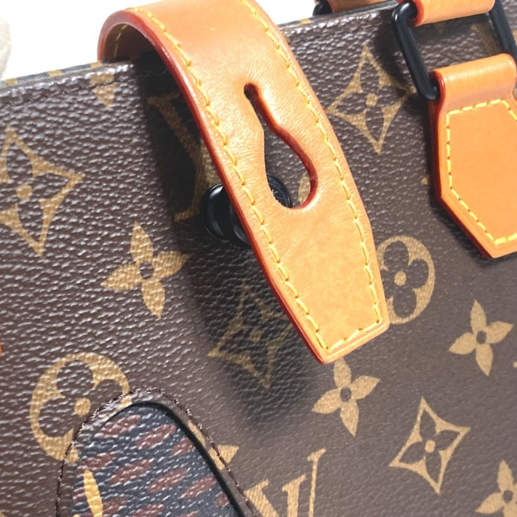 Louis Vuitton Brown Damier Canvas Damier Canvas Shoulder Bag Tote Bag (Pre-Owned)
