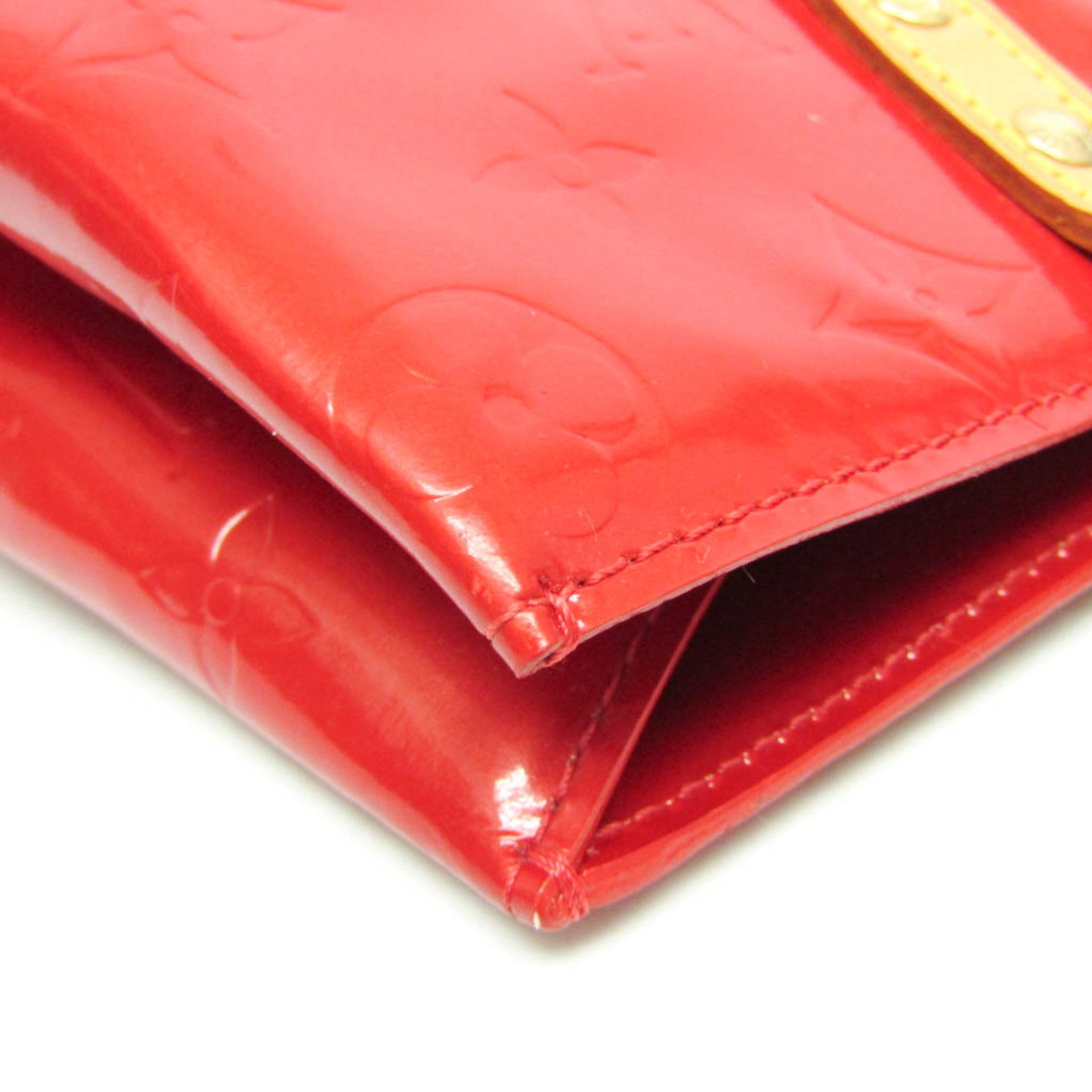 Louis Vuitton Monogram Vernis Rouge Monogram Vernis Handbag (Pre-Owned)