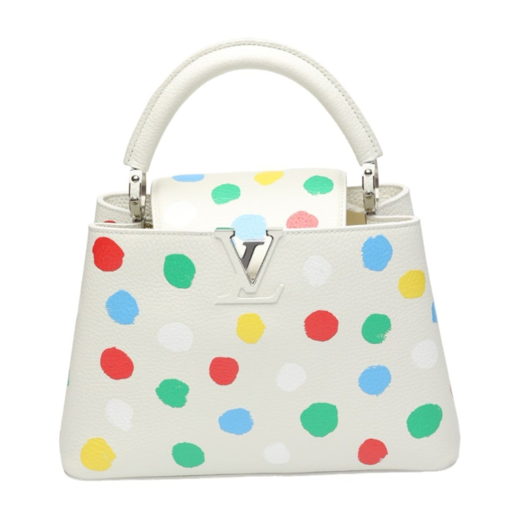Louis Vuitton White Handbag Shoulder Bag (Pre-Owned)