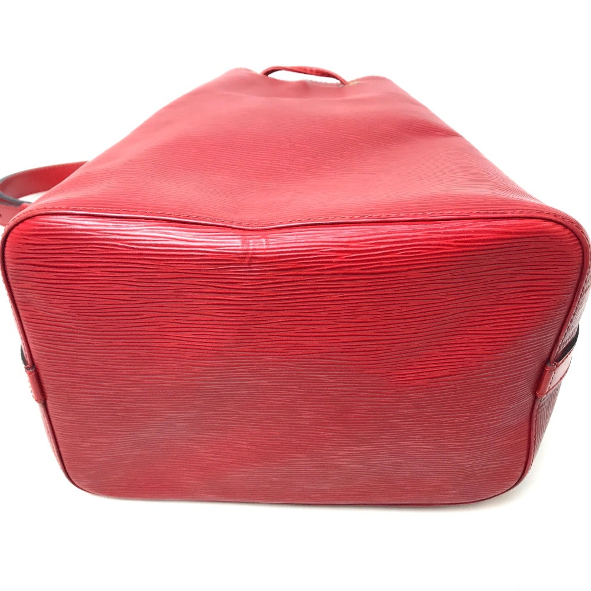 Louis Vuitton Red Leather Shoulder Bag (Pre-Owned)
