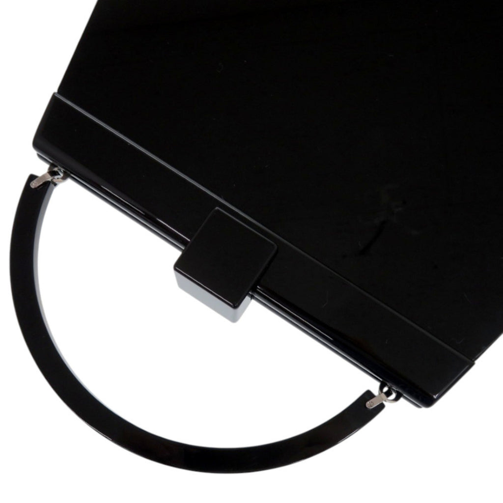Louis Vuitton Black Plastic Leather Handbag (Pre-Owned)