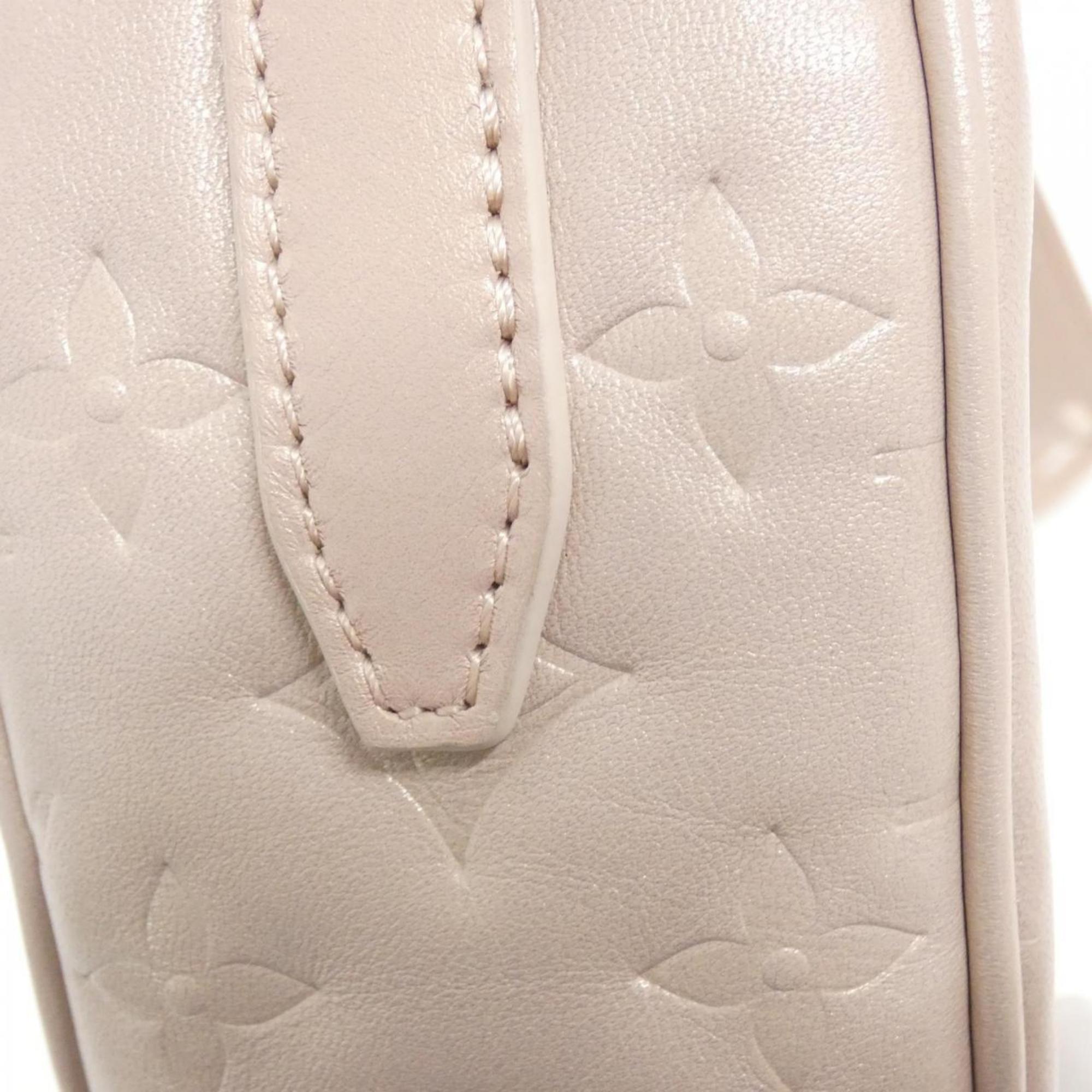 Louis Vuitton Rose Leather Shoulder Bag (Pre-Owned)