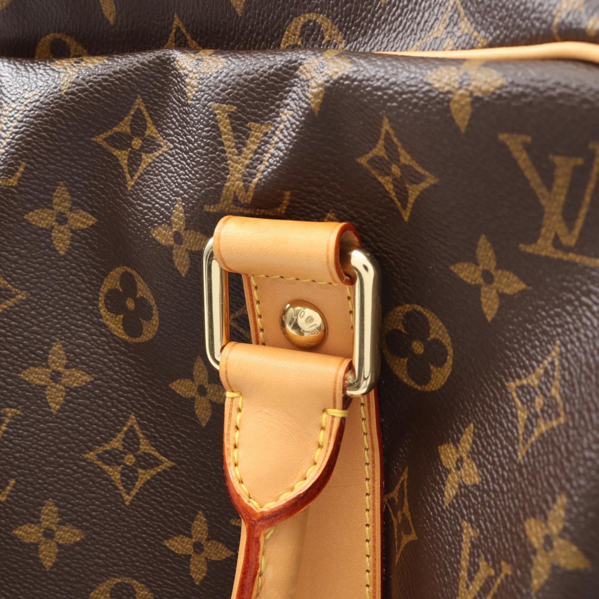 Louis Vuitton Brown Monogram Coated Canvas Boston Bag (Pre-Owned)