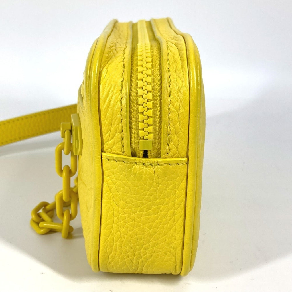 Louis Vuitton Yellow Leather Clutch Bag (Pre-Owned)