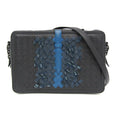 Bottega Veneta Belt Flap Camera Bag Intrecciato Nappa Navy Leather Shoulder Bag Bag (Pre-Owned)