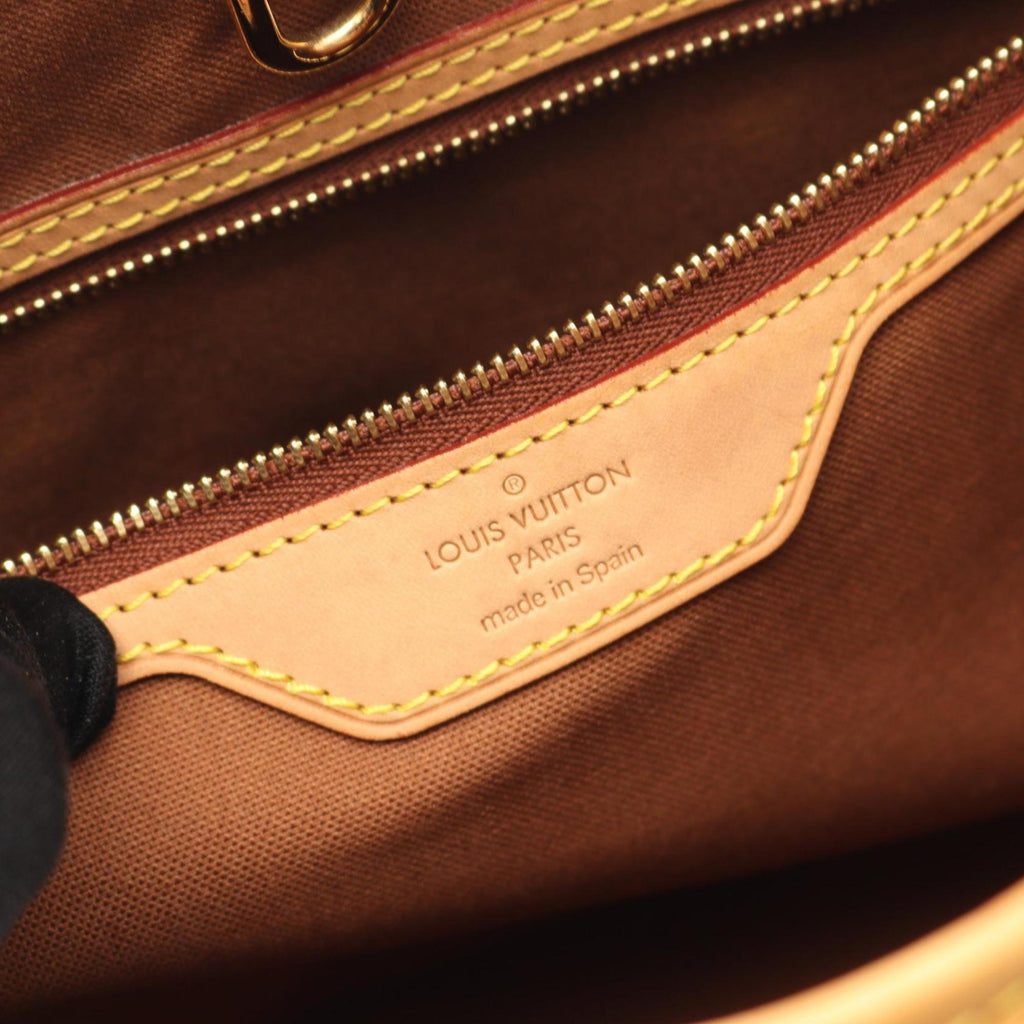 Louis Vuitton Brown Monogram Coated Canvas Pvc Leather Shoulder Bag (Pre-Owned)