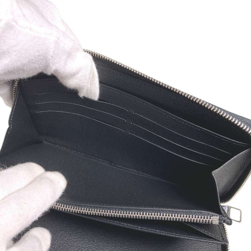 Louis Vuitton Noir Epi Leather Long Wallet (Bi-Fold) (Pre-Owned)