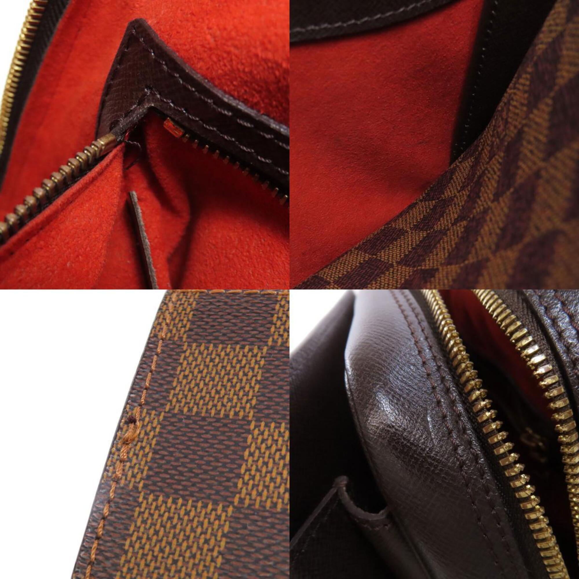 Louis Vuitton Brown Ebene Damier Canvas Handbag (Pre-Owned)