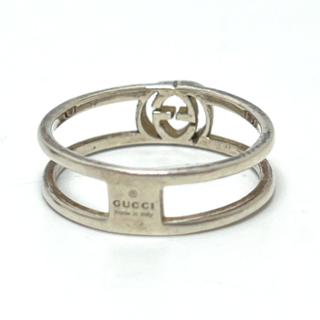 Gucci Silver Silver 925 Band Ring (Pre-Owned)