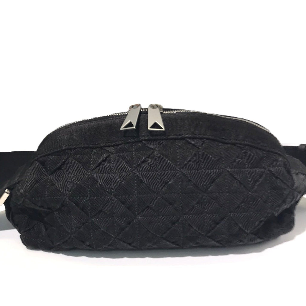Bottega Veneta Black Intrecciato Sling Bag (Pre-Owned)