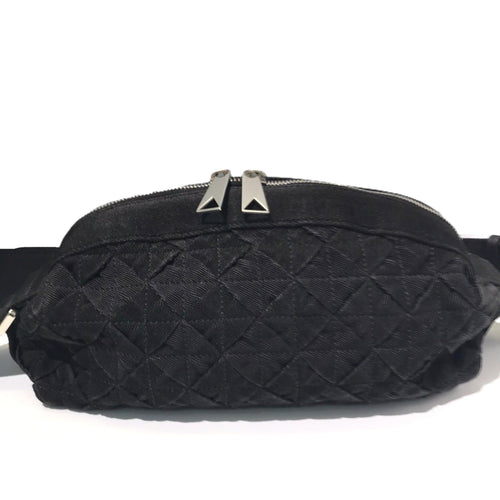 Bottega Veneta Black Intrecciato Sling Bag (Pre-Owned)