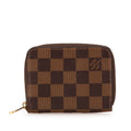 Louis Vuitton Brown Pvc Leather Coin Purse/Coin Case (Pre-Owned)
