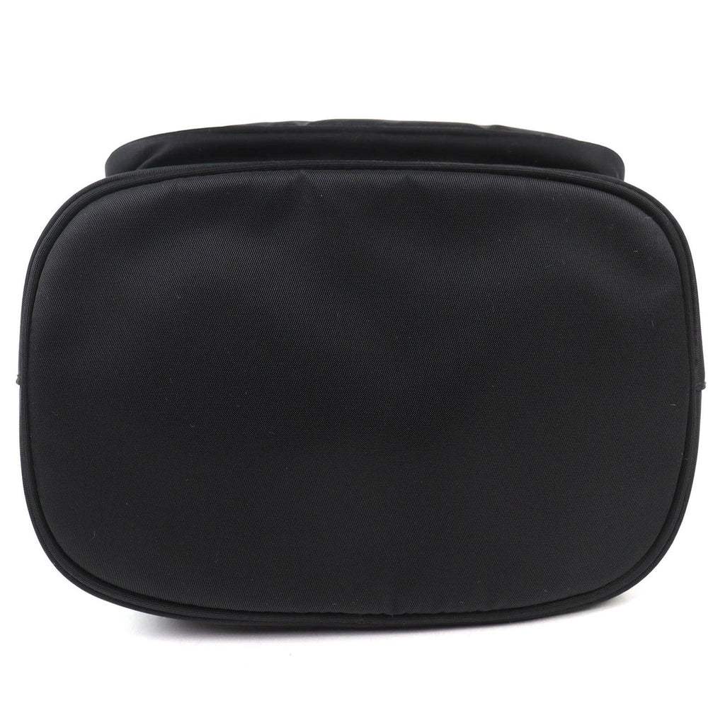 Prada Black Nylon Leather Shoulder Bag (Pre-Owned)