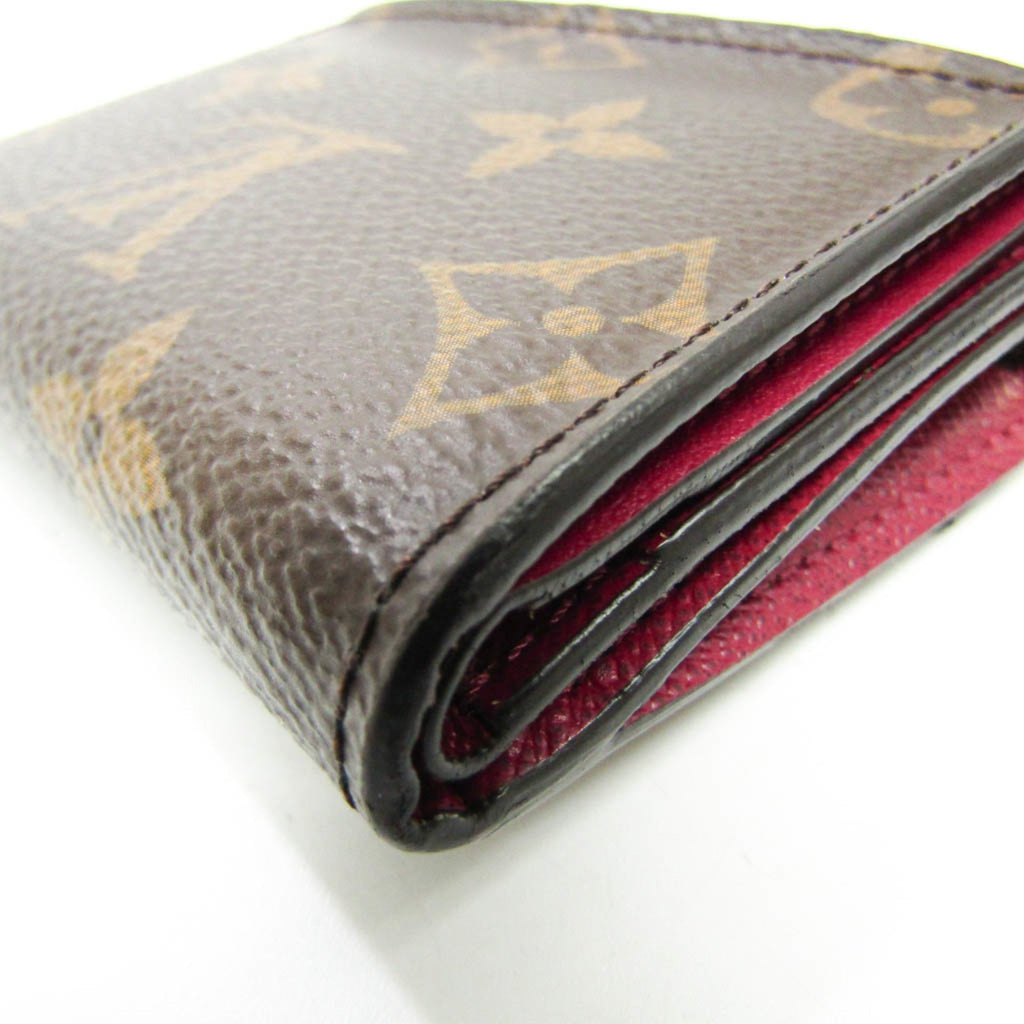 Louis Vuitton Monogram Fuchsia Monogram Monogram Wallet (Tri-Fold) (Pre-Owned)
