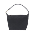 Gucci Black Gg Canvas Handbag (Pre-Owned)