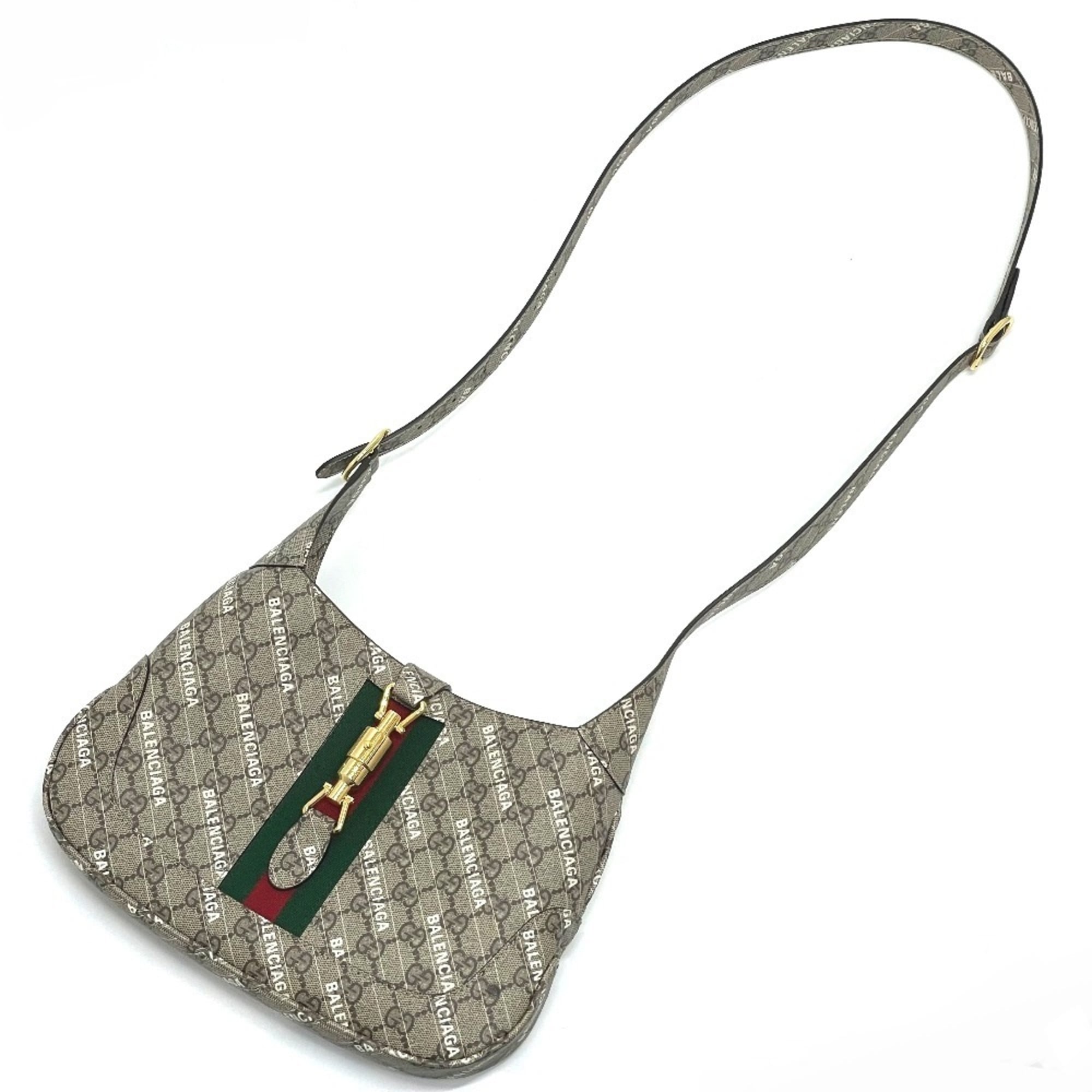 Gucci Beige Gg Supreme Handbag (Pre-Owned)