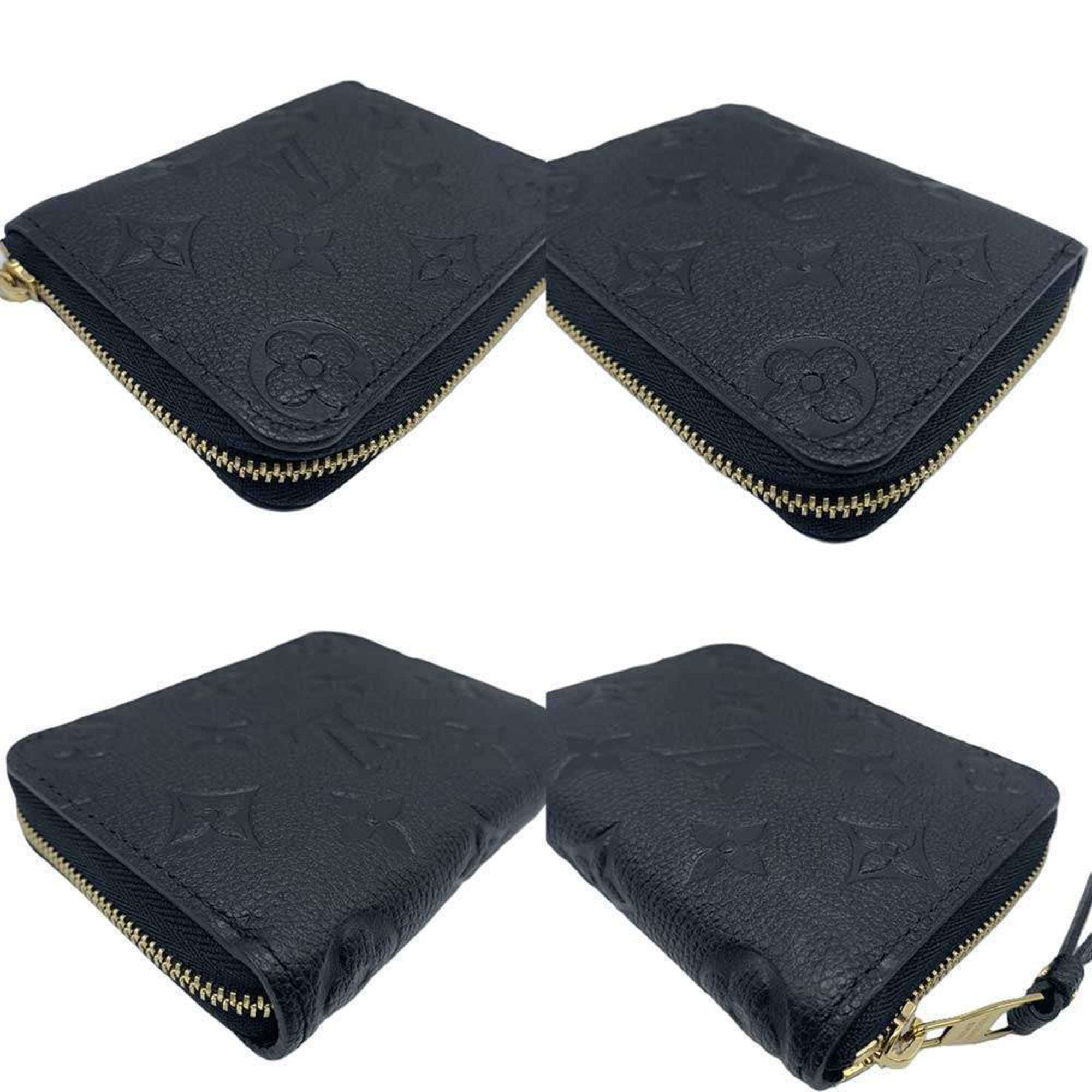 Louis Vuitton Black Noir Monogram Empreinte Coin Purse/Coin Case (Pre-Owned)
