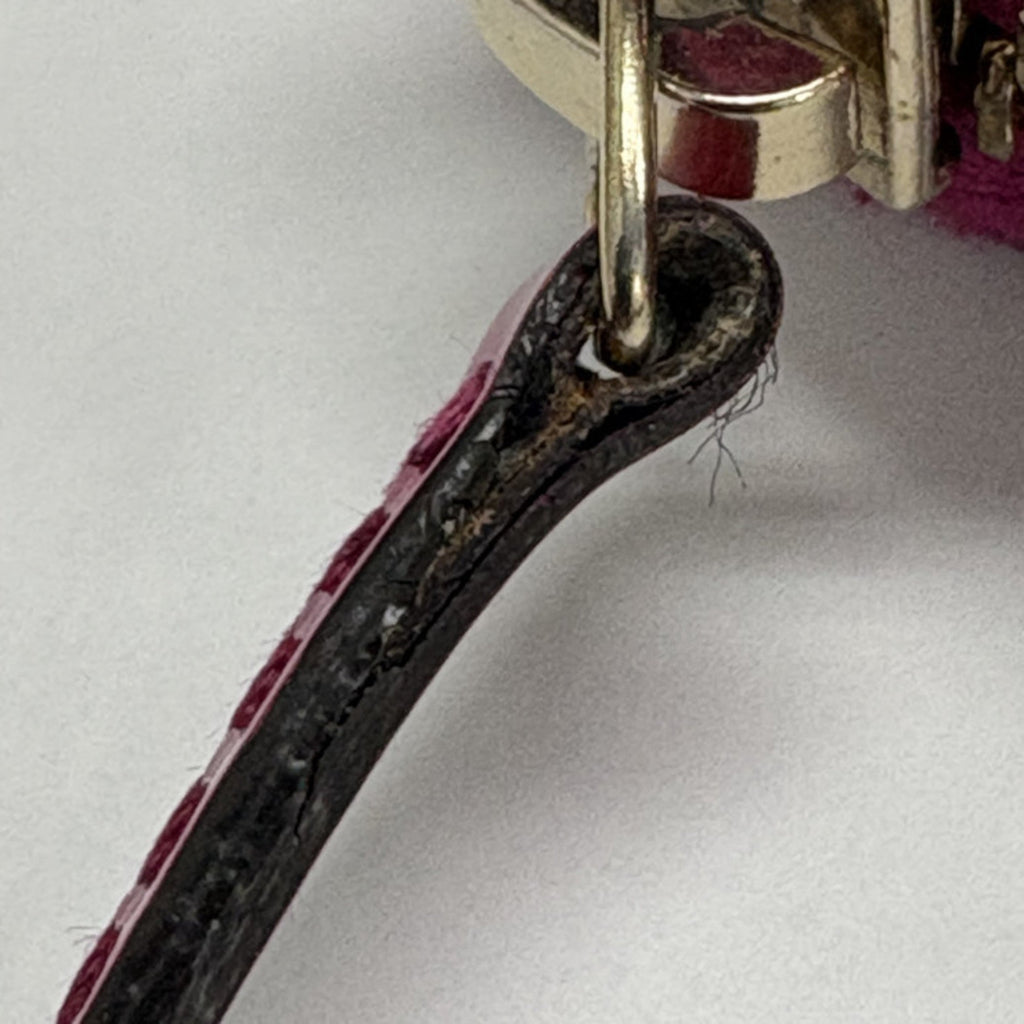 Gucci Pink Purple Patent Leather Long Wallet (Bi-Fold) (Pre-Owned)
