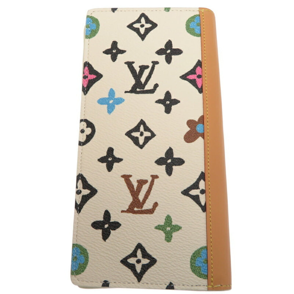 Louis Vuitton Monogram Leather Long Wallet (Bi-Fold) (Pre-Owned)