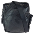 Chanel Black Coated Canvas Shoulder Bag (Pre-Owned)