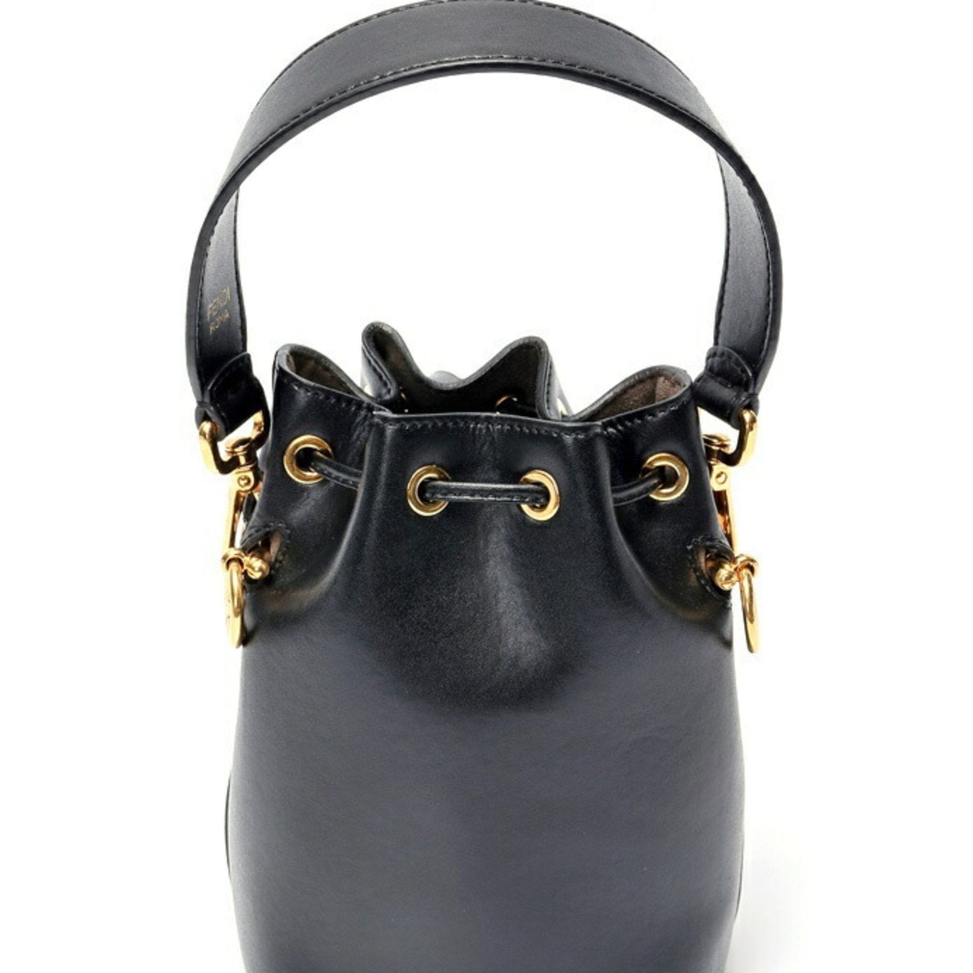 Fendi Black Leather Handbag (Pre-Owned)