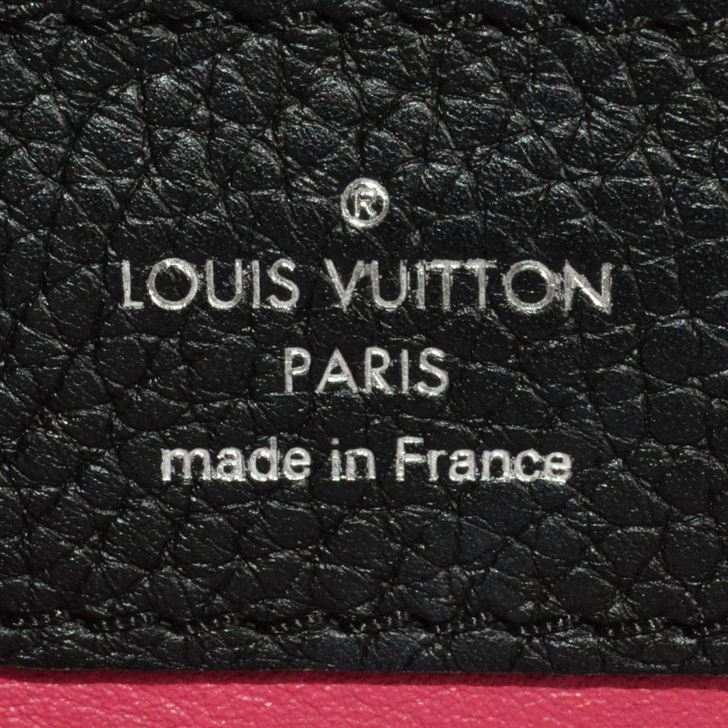 Louis Vuitton Black Noir Leather Handbag (Pre-Owned)