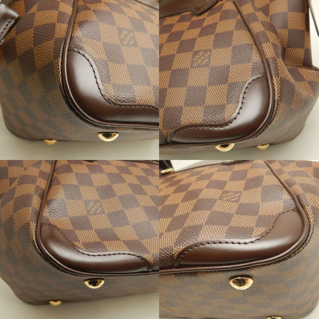 Louis Vuitton Damier Canvas Ebene Damier Canvas Handbag (Pre-Owned)