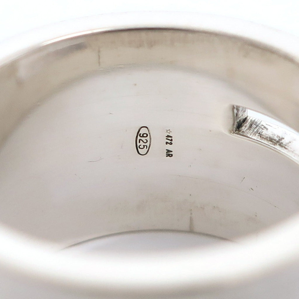 Gucci Silver 925 Band Ring (Pre-Owned)