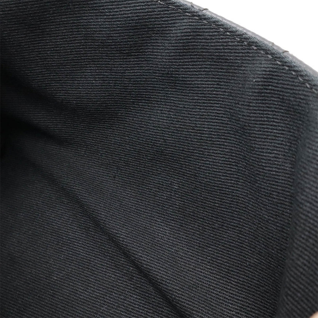 Chanel Black Grained Calfskin Clutch Bag Fanny Pack (Pre-Owned)