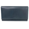 Prada Blue Leather Wallet (Bi-Fold) (Pre-Owned)