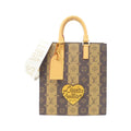 Louis Vuitton Monogram Marron Coated Canvas Handbag (Pre-Owned)