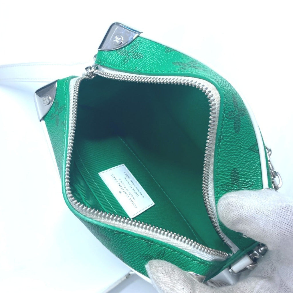 Louis Vuitton Monogram Green Monogram Pochette Shoulder Bag (Pre-Owned)